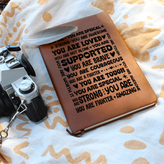 You Are a Fighter – Leather Journal